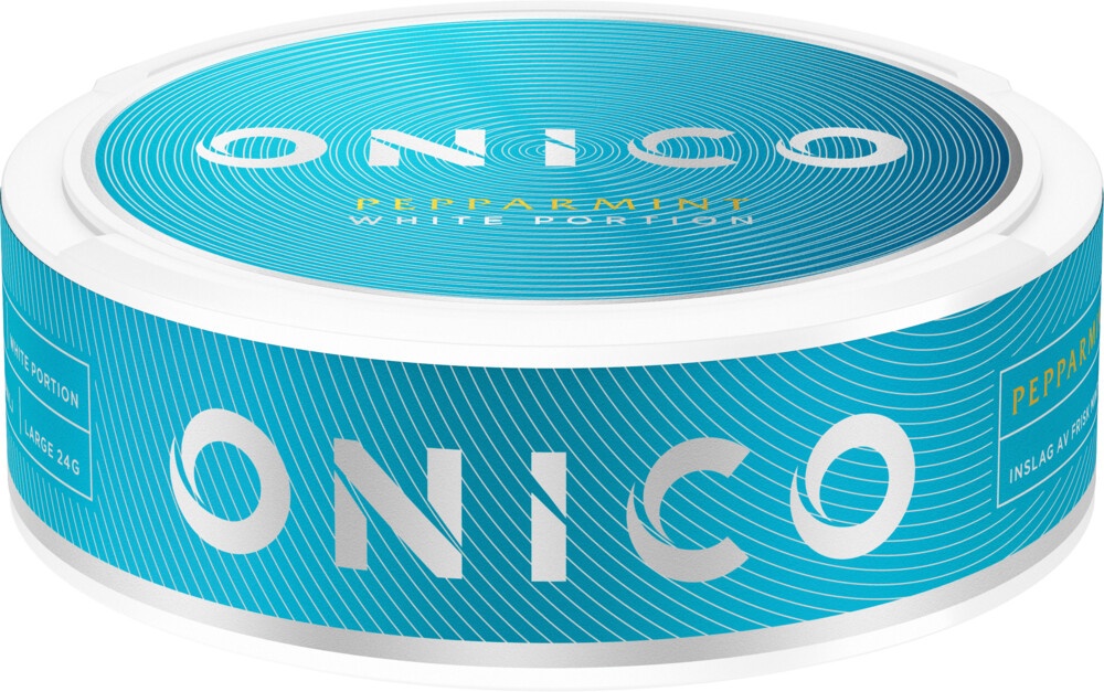Onico Pepparmint White Portion liggande