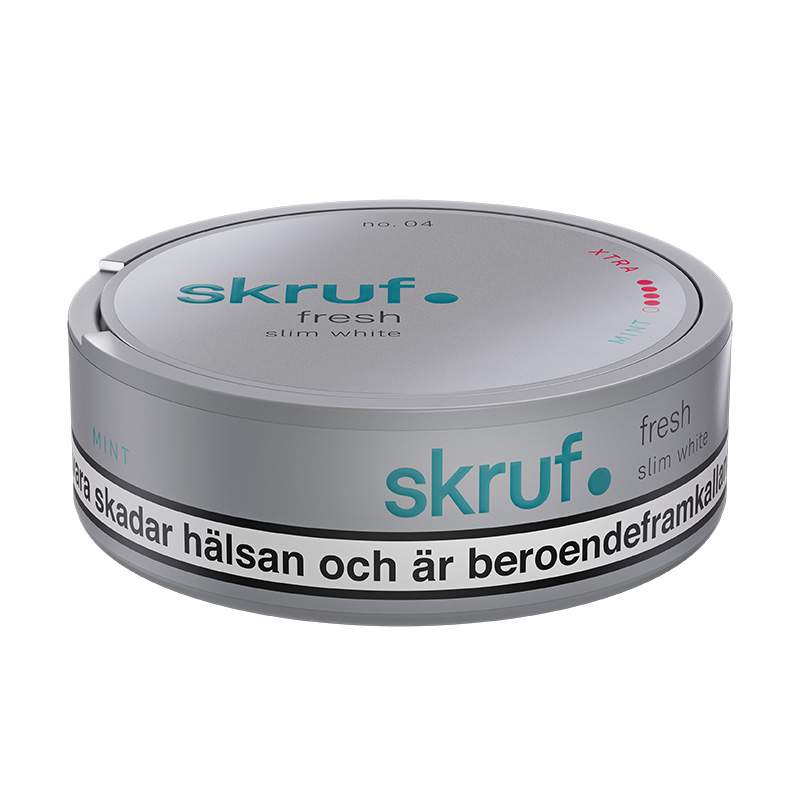 Skruf no 04 Slim Fresh Xtra Stark White Portion - Bild 3