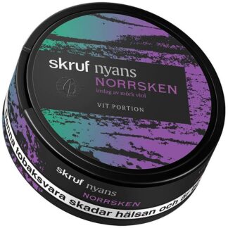 Skruf Nyans Norrsken stark