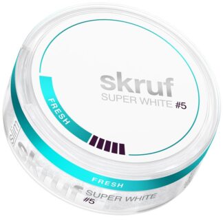 Skruf Super White Slim Fresh nr5