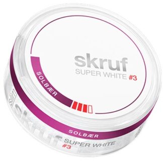 Skruf Super White Slim Slim Solbär nr3