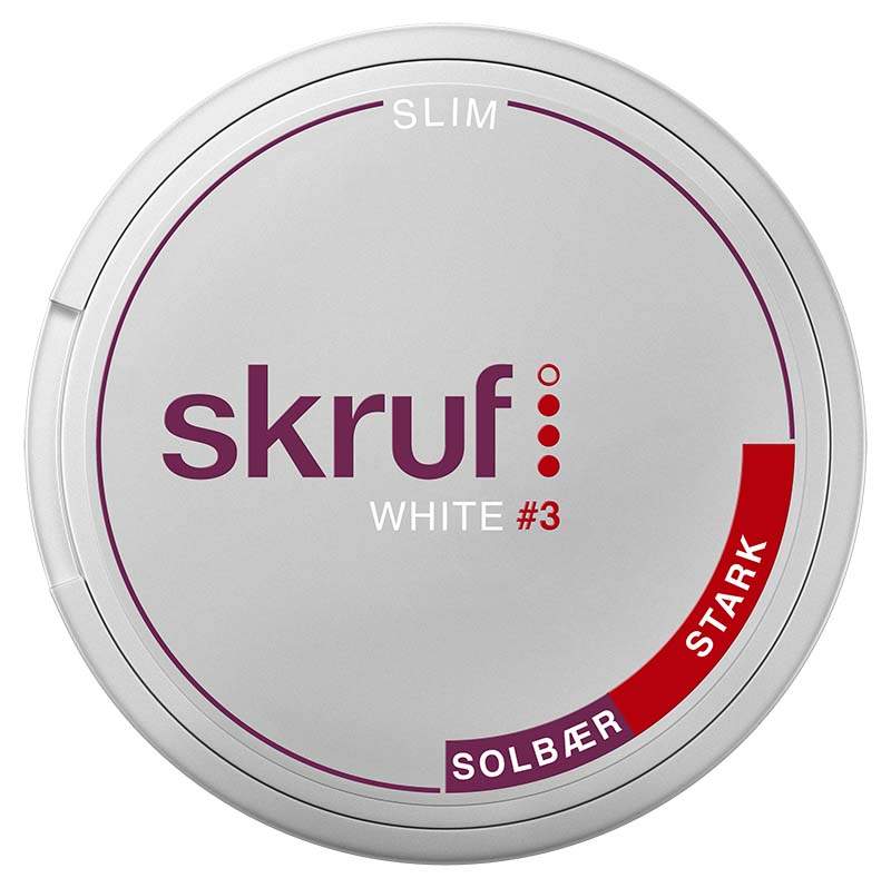 Skruf solbar 3 White new Tobakdesign