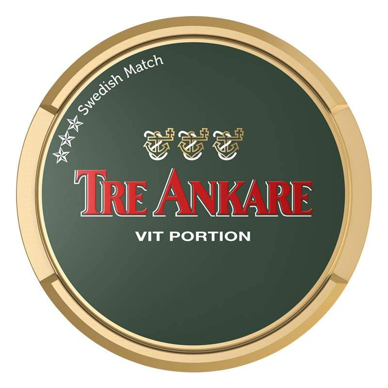 Tre Ankare Snus Vit 2
