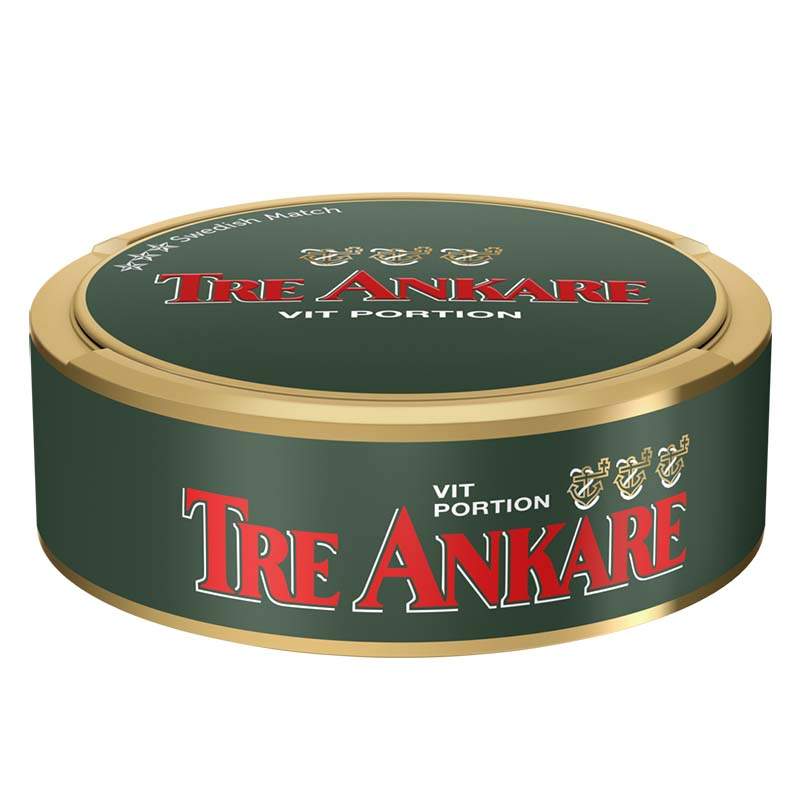 Tre Ankare Snus Vit 4