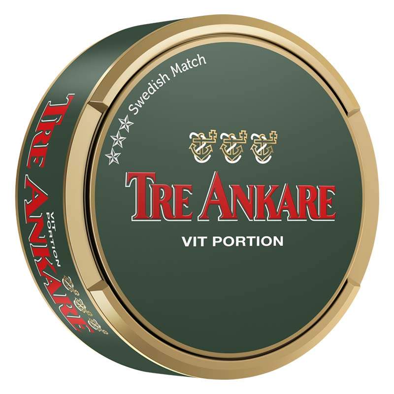 Tre Ankare Snus Vit 5