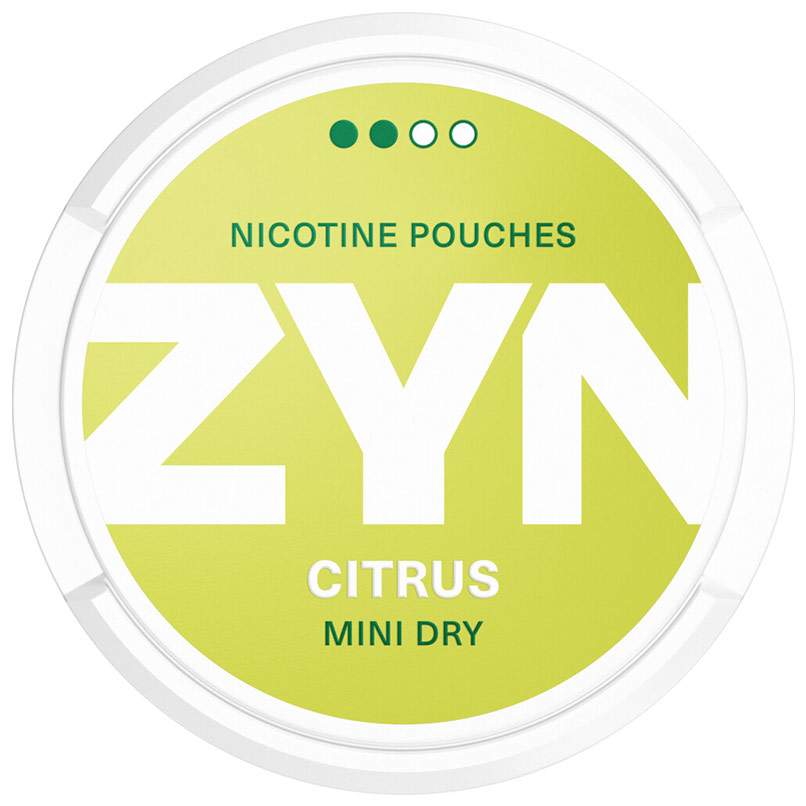 ZYN Mini Dry Citrus All White