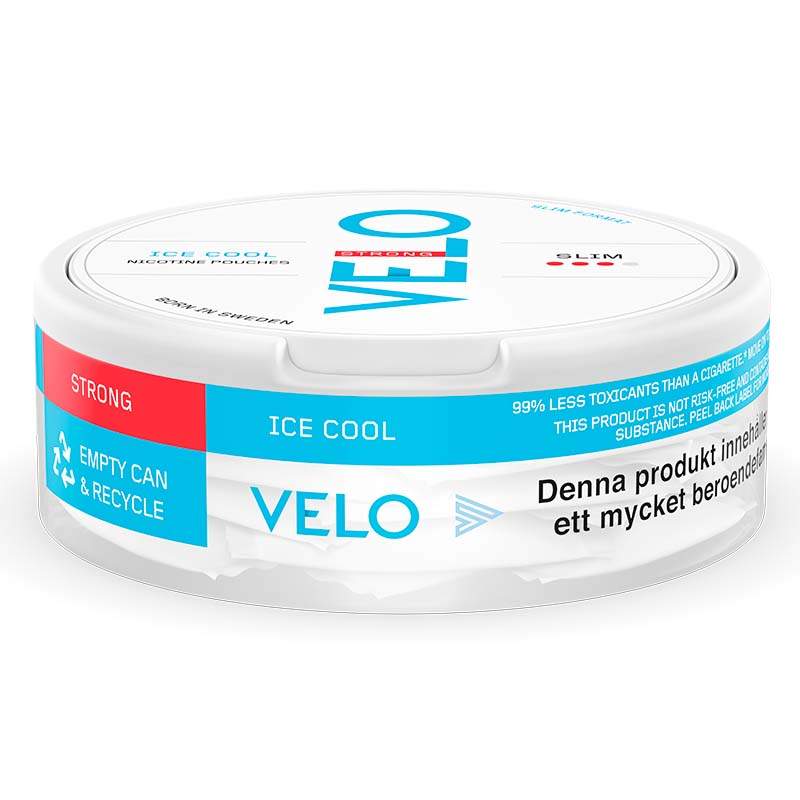 VELO Ice Cool Mint Strong Slim Nikotinpåsar