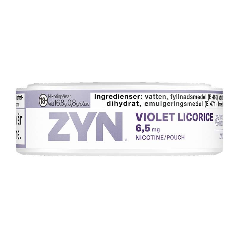 ZYN Slim Violet Licorice Normal Utgången - Bild 4