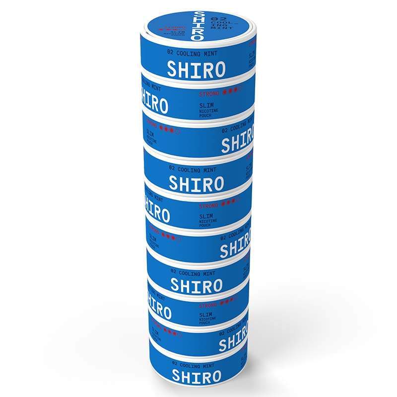 Shiro 02 Cooling Mint Strong Slim Stock