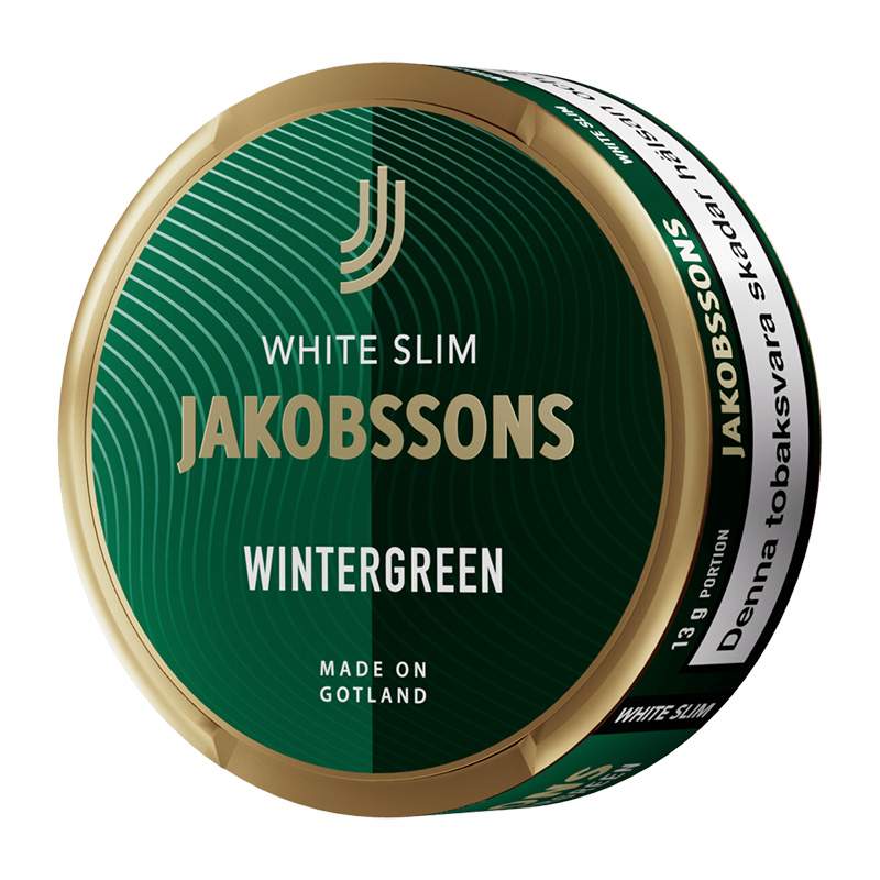 Jakobssons Wintergreen White Slim