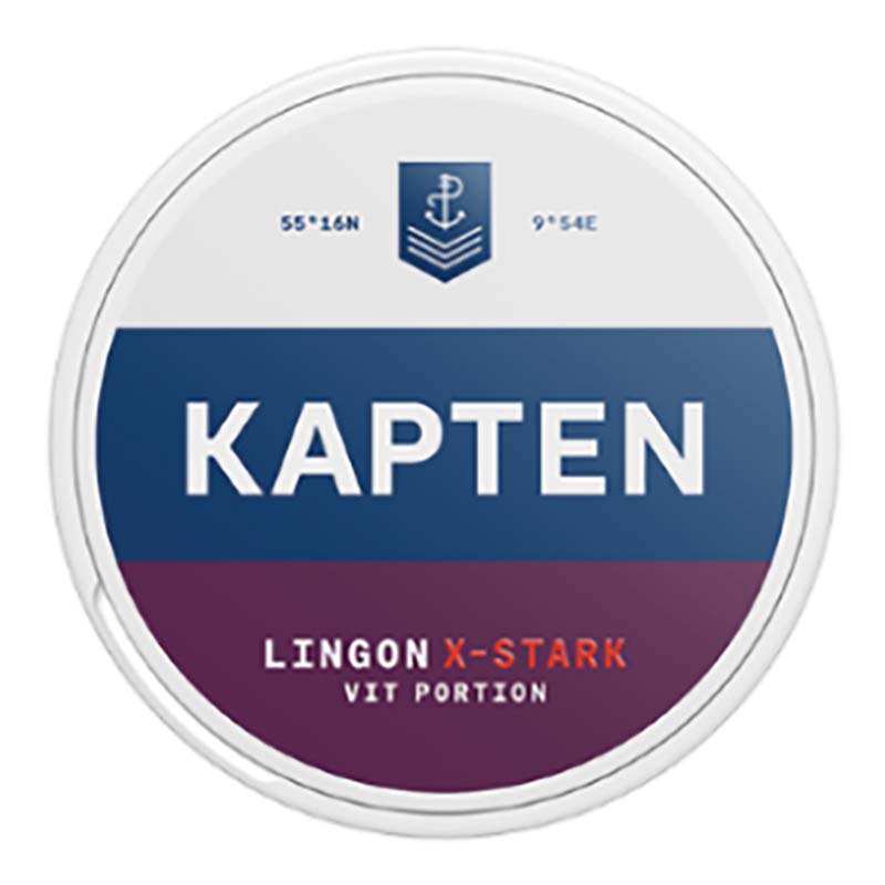 Kapten Vit Lingon X Stark Portion