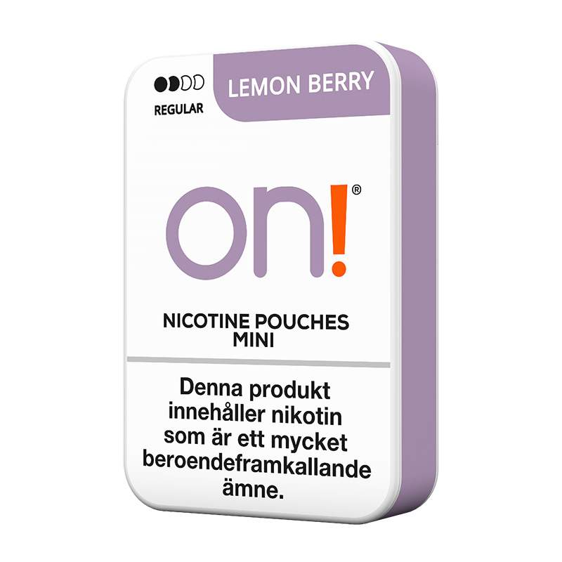on! Lemon Berry 3mg Prs
