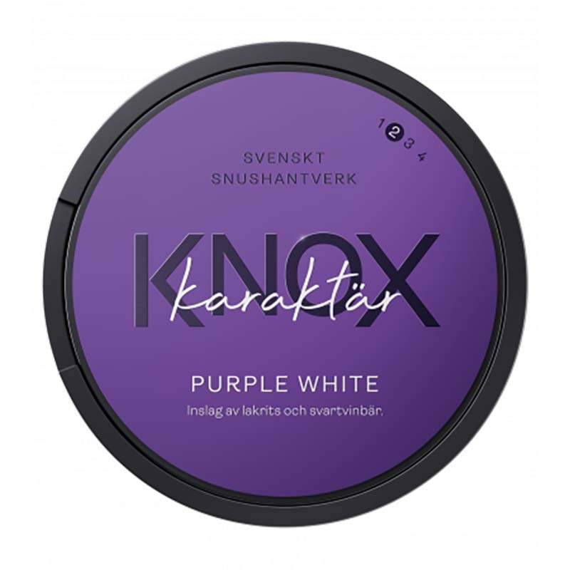 Knox Purple White