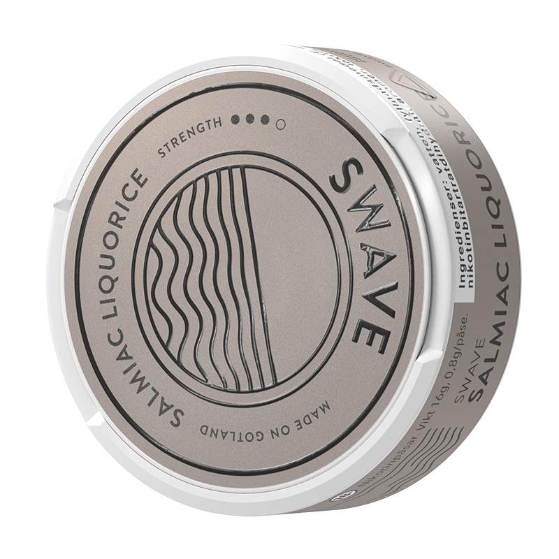 Swave Salmiac Liquorice All White Prs