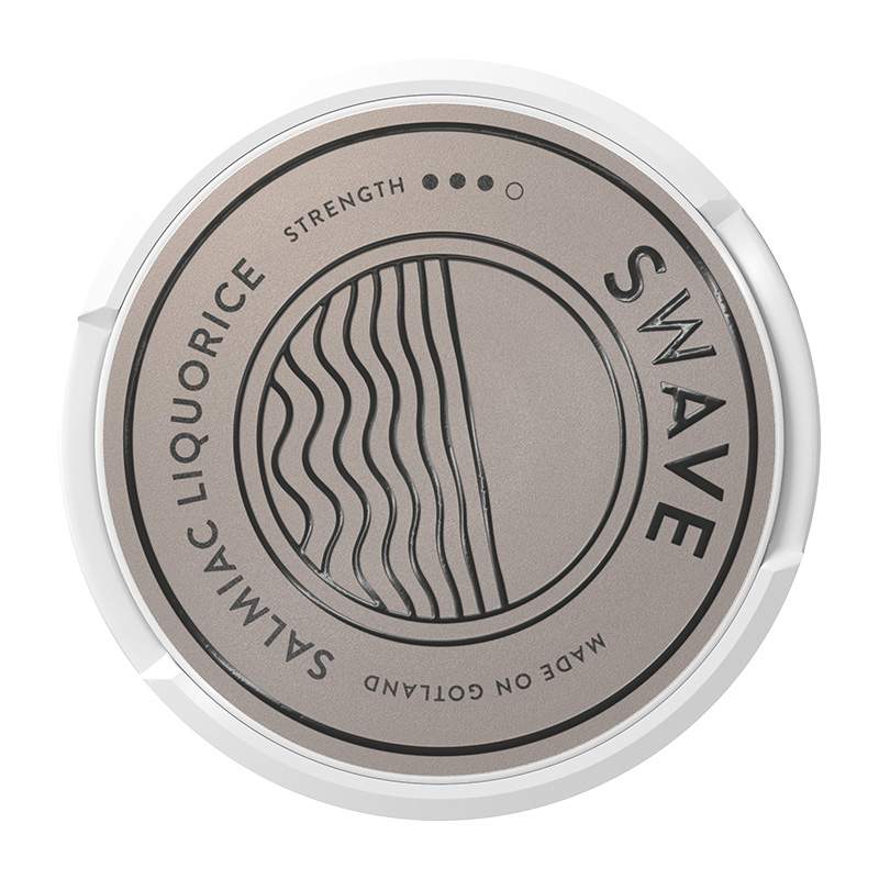 Swave Salmiac Liquorice All White Top