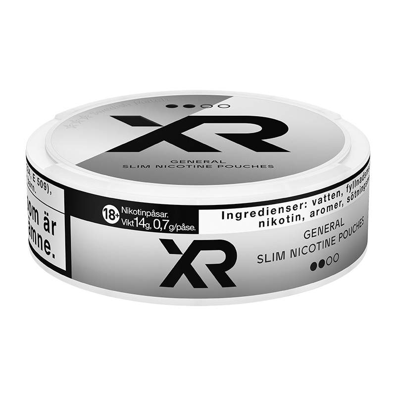 XR General All White Liggande