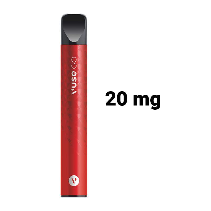 Vuse GO 700 Strawberry Ice 20mg Text