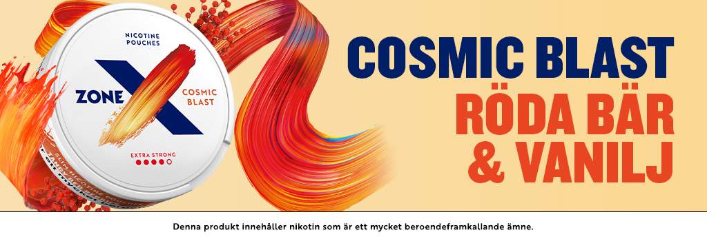 ZONE X Cosmic Blast Top Banner