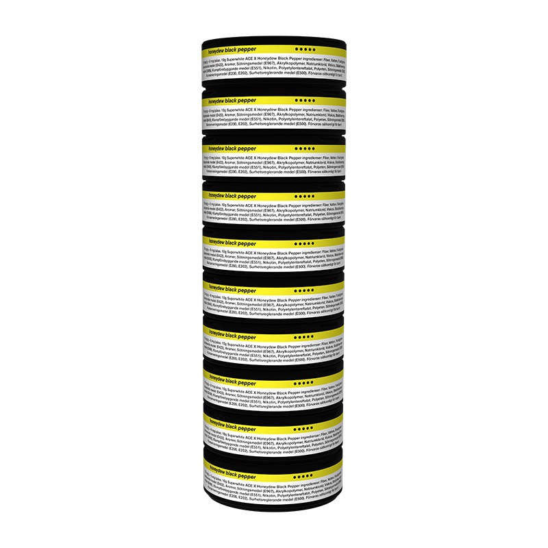 AceX SuperWhite Honeydew Black Pepper 4