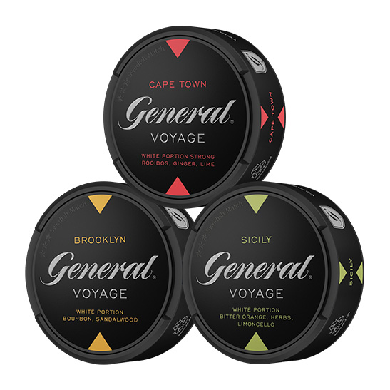 General Voyage mix 3 pack