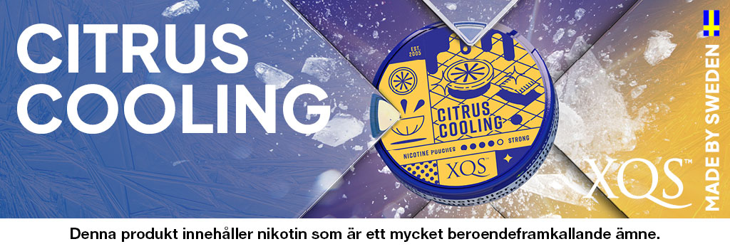 XQS Citrus Cooling Strong Top Banner