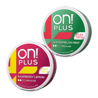 on! Plus Mix Watermelon & Raspberry Lemon Regular 2 pack