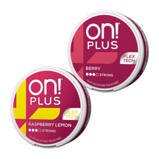 on! Plus Strong Mix Raspberry Lemon & Berry 2 pack
