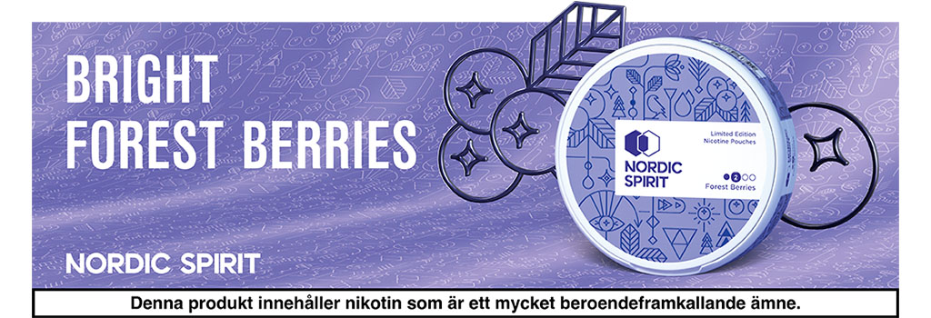 Nordic Spirit Forest Berries Top Banner